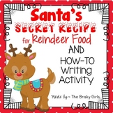 Reindeer Food {Letter from Santa} {Bag Toppers} and {How-T