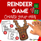 Reindeer Game Create Your Own  Activity |  Christmas Winte