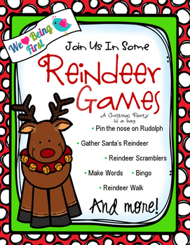 play shooting reindeer santa free online games