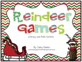 Reindeer Games (Christmas Literacy and Math Centers)