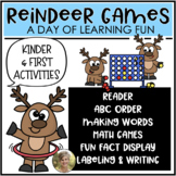 Reindeer Games Christmas Winter Holiday Mini Unit Kinderga