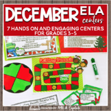 Reindeer Games December Literacy Centers + Digital Bundle