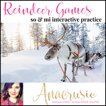 Preview of Reindeer Games - so-mi interactive melody practice