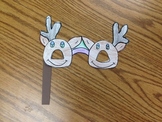 Reindeer Glasses Craft