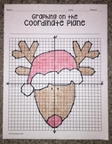 Reindeer Graphing on the Coordinate Plane Mystery Picture