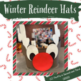 Reindeer Hat Craft  |  Headband Template  |  Winter Craft 