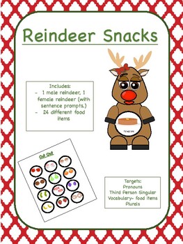 Reindeer Language Activity by Taco Bout It- Speech Fun | TPT