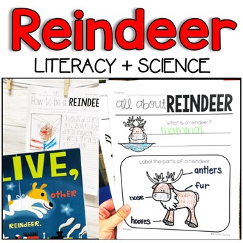 Reindeer Literacy and Non-Fiction Bundle by Kristen Sullins | TPT