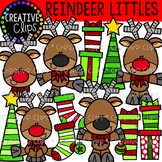 Reindeer Littles: Christmas Clipart {Creative Clips Clipart}
