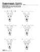 Reindeer Math Packet for Kindergarten and First Grade by Yippy Skippy