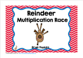 Reindeer Multiplication Race