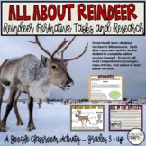 Reindeer Nonfiction Activities for Google Classroom