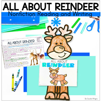Preview of Reindeer Nonfiction Reading Informational Writing and Craft