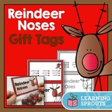 Reindeer Noses Gift Tags