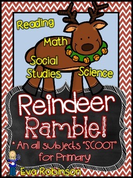 Preview of Reindeer Ramble-  An ALL subjects SCOOT for Primary!