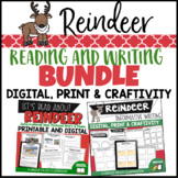 Reindeer Reading and Writing Bundle Digital and Print