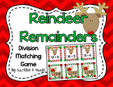 Reindeer Remainders Matching Cards {4.NBT.6}