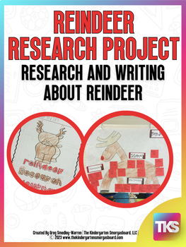 Preview of Reindeer: A Research and Writing Project PLUS Centers!