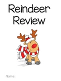 Reindeer Review Multiplication and Division Packet