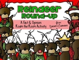 Reindeer Round-Up - A Fact & Opinion Roam the Room Activity