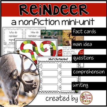 Preview of Reindeer Nonfiction Activities