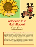 Reindeer Run Math Races!