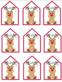 Reindeer Tags for Reindeer Juice