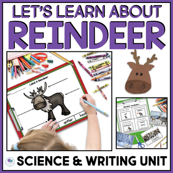 Preview of Reindeer Unit Lesson Plans For Arctic Animals First Grade 2nd Grade Science