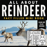 Reindeer Unit - Christmas Writing Practice - Reindeer Fact
