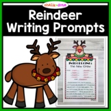 Reindeer Writing Prompts | Christmas Writing Activity