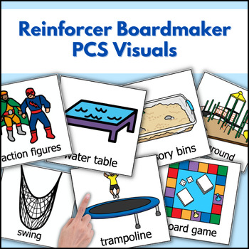 Preview of Reinforcer & Preferred Item Boardmaker PCS Visual Icons