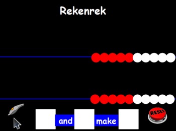 Preview of Rekenrek--Common Core Kindergarten Math Tool Flipchart
