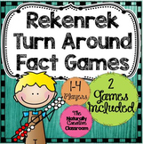 Rekenrek Game:  Turn Around Fact Memory Game