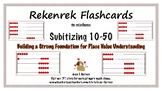 Rekenrek Subitizing Flashcards 10-50