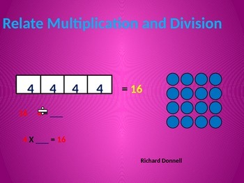 my homework lesson 1 relate multiplication and division answer key