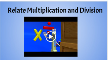 my homework lesson 1 relate division to multiplication