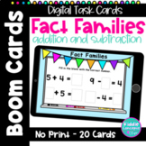 Related Facts Boom Cards - Digital Math Task Cards