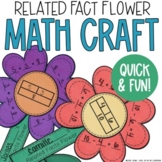 Spring Craft for Related Facts - Math Bulletin Board for F