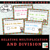 Relating Multiplication to Division- Boom Cards- Distance 