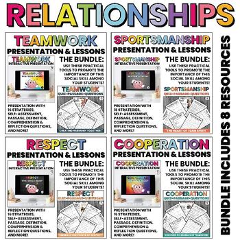 Preview of Relationship Building | Presentations | Lessons | Activities | BUNDLE