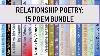 Preview of Relationship Poetry Bundle (15 Poems)