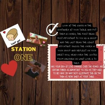 Preview of Relationship and Love Stations