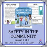 Relationship and Sexuality - Lesson 6 of 6 - Safety in the