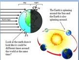 Relationships Among the Sun, the Moon, and Earth powerpoint.