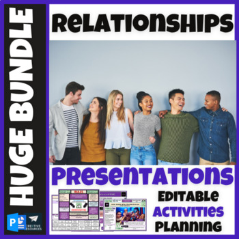 Preview of Relationships Bundle (Positive | Toxic | Respect | Consent...)