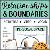 Relationships & Physical Boundaries | SPED Life Skills Les