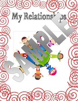 Preview of Relationships Social Story