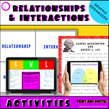 Preview of Relationships and Interactions Activities