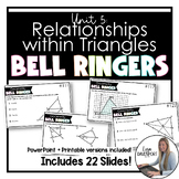 Relationships within Triangles - High School Geometry Bell