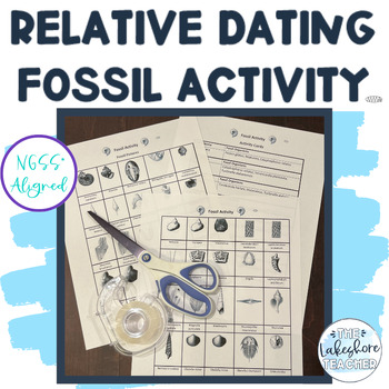 Preview of Relative Dating and the Principle of Superposition Fossil Activity NGSS* Aligned